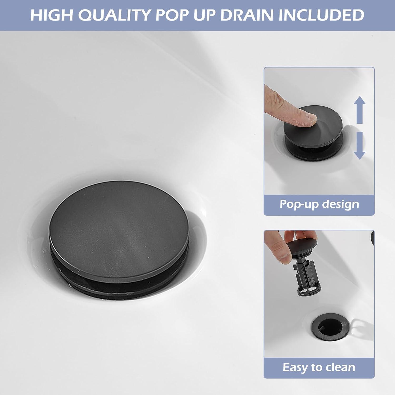 Single-Hole Single-handle Bathroom Faucet