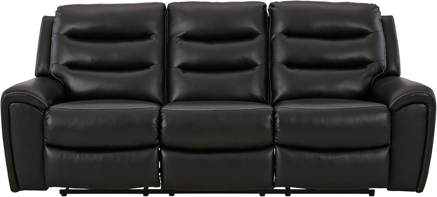 Suresh 90'' Faux Leather Power Reclining Sofa