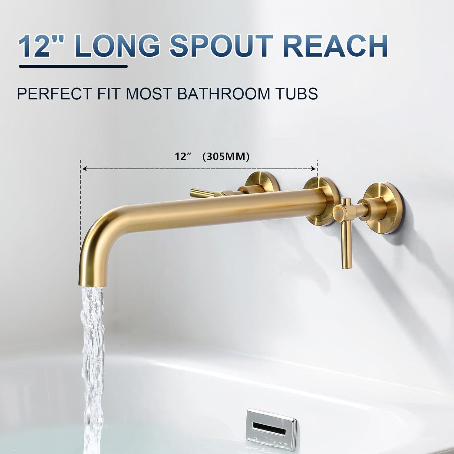 Wall Mounted Optional Bathroom Faucet