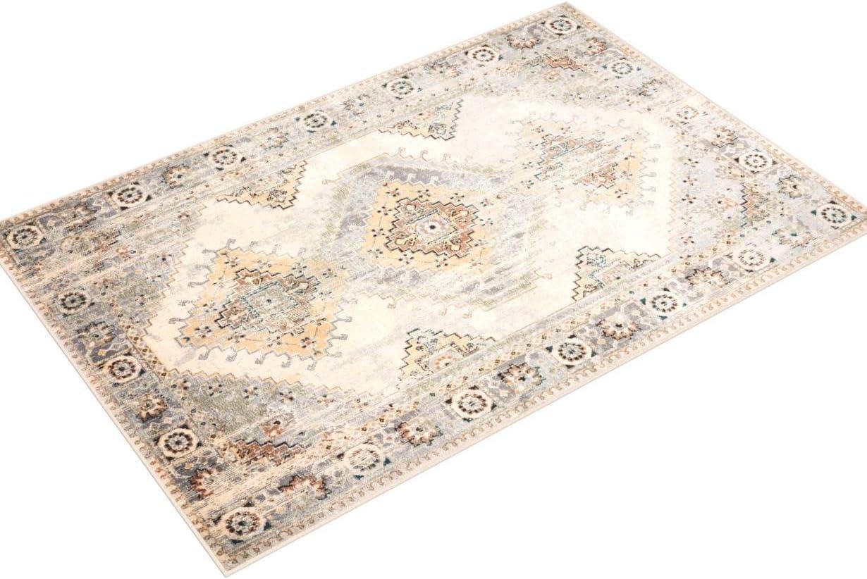 Loloi II Isadora Oriental Oatmeal / Silver Area Rug