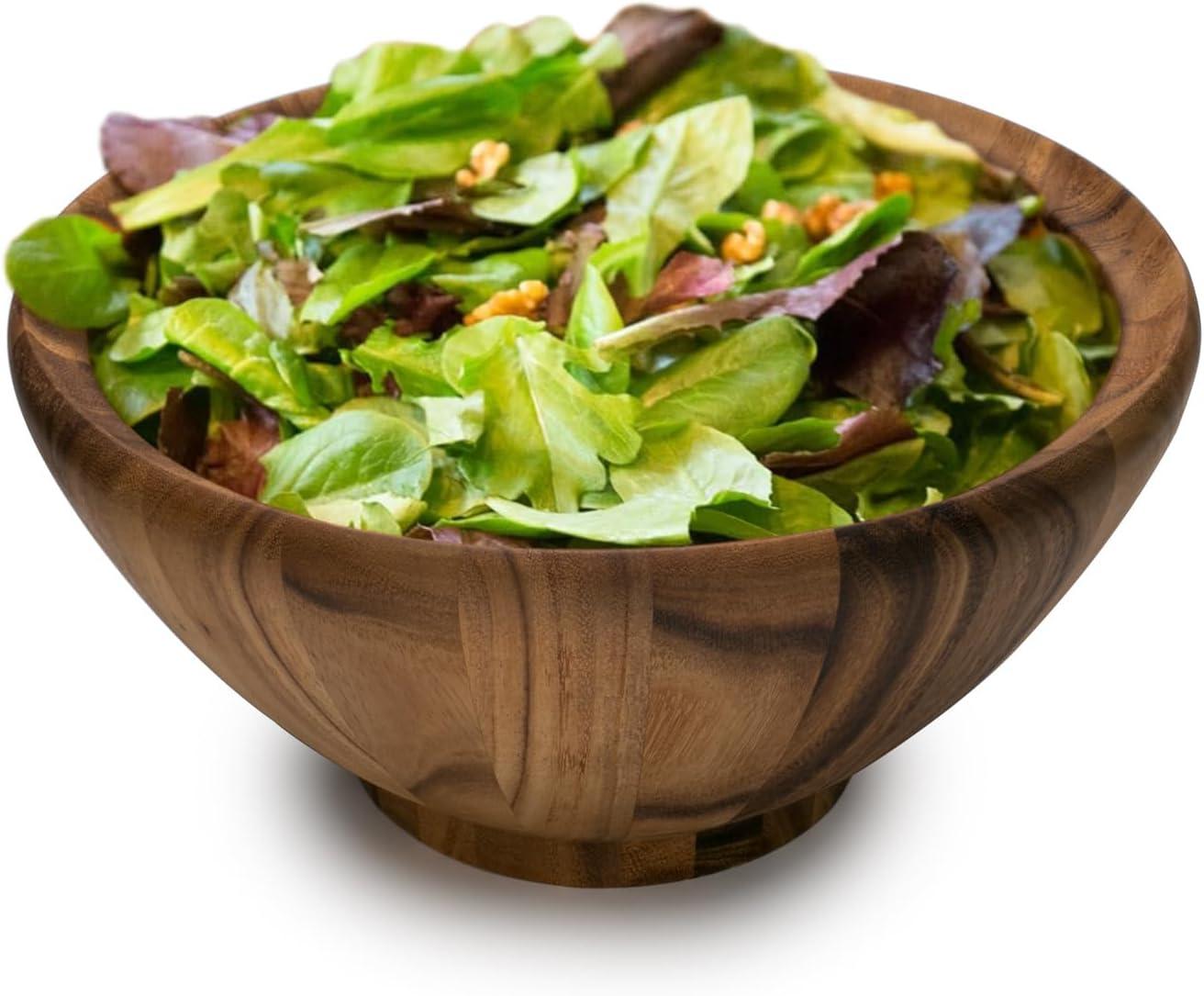 Ironwood Gourmet Gourmet Wood Salad Bowl