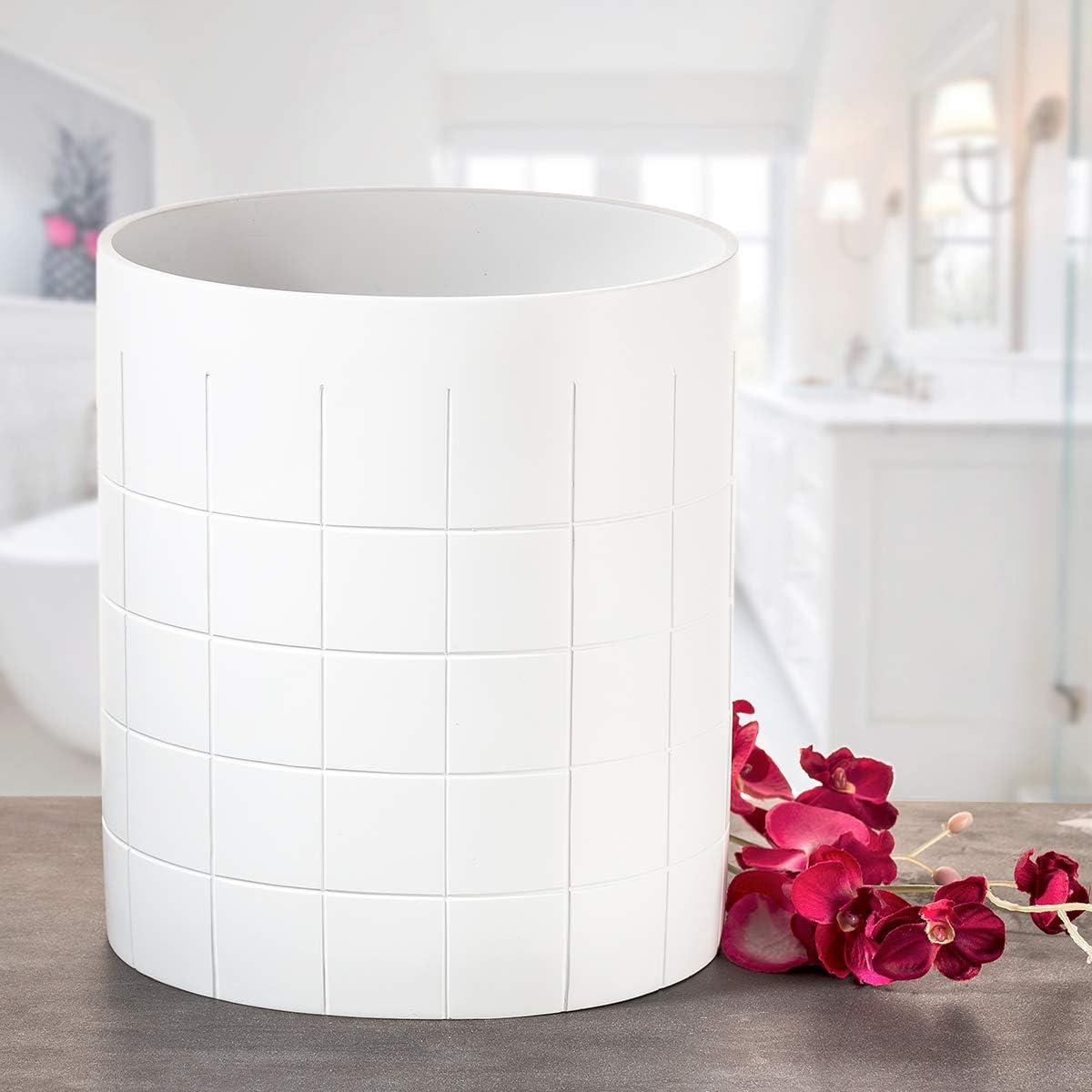 Creative Scents Ceramic / Porcelain Open Waste Basket - 1 Gallons