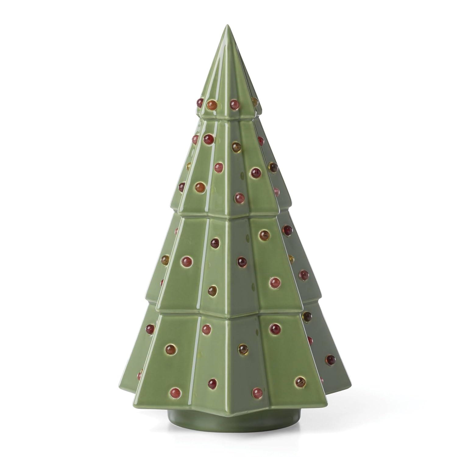 kate spade new york Evergreen Small Lit Tree Figurine
