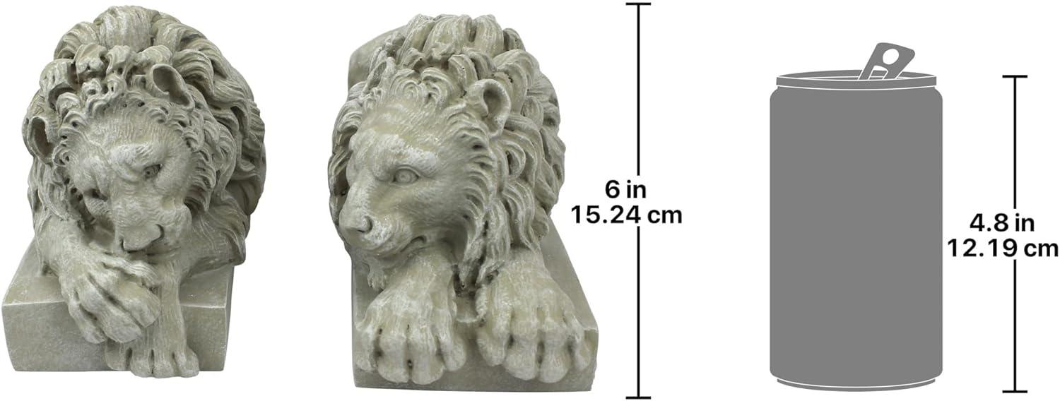 2 Piece Lions from the Vatican Figurines