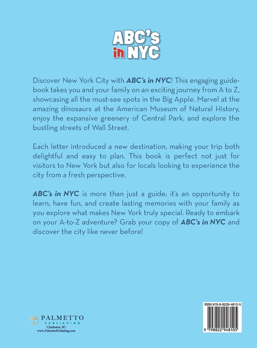 ABC's in NYC: Fun Adventure Guide for Kids