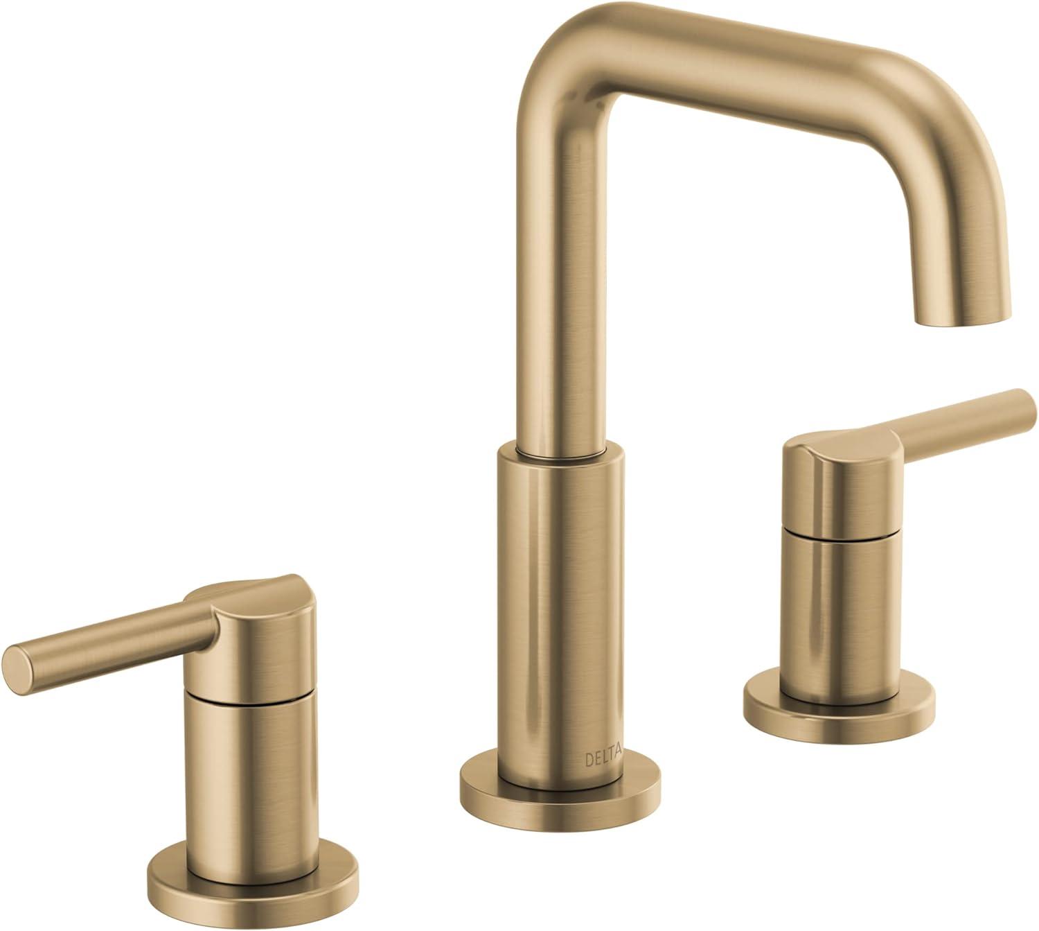 Delta Nicoli Champagne Bronze 2-Handle Widespread Bathroom Faucet