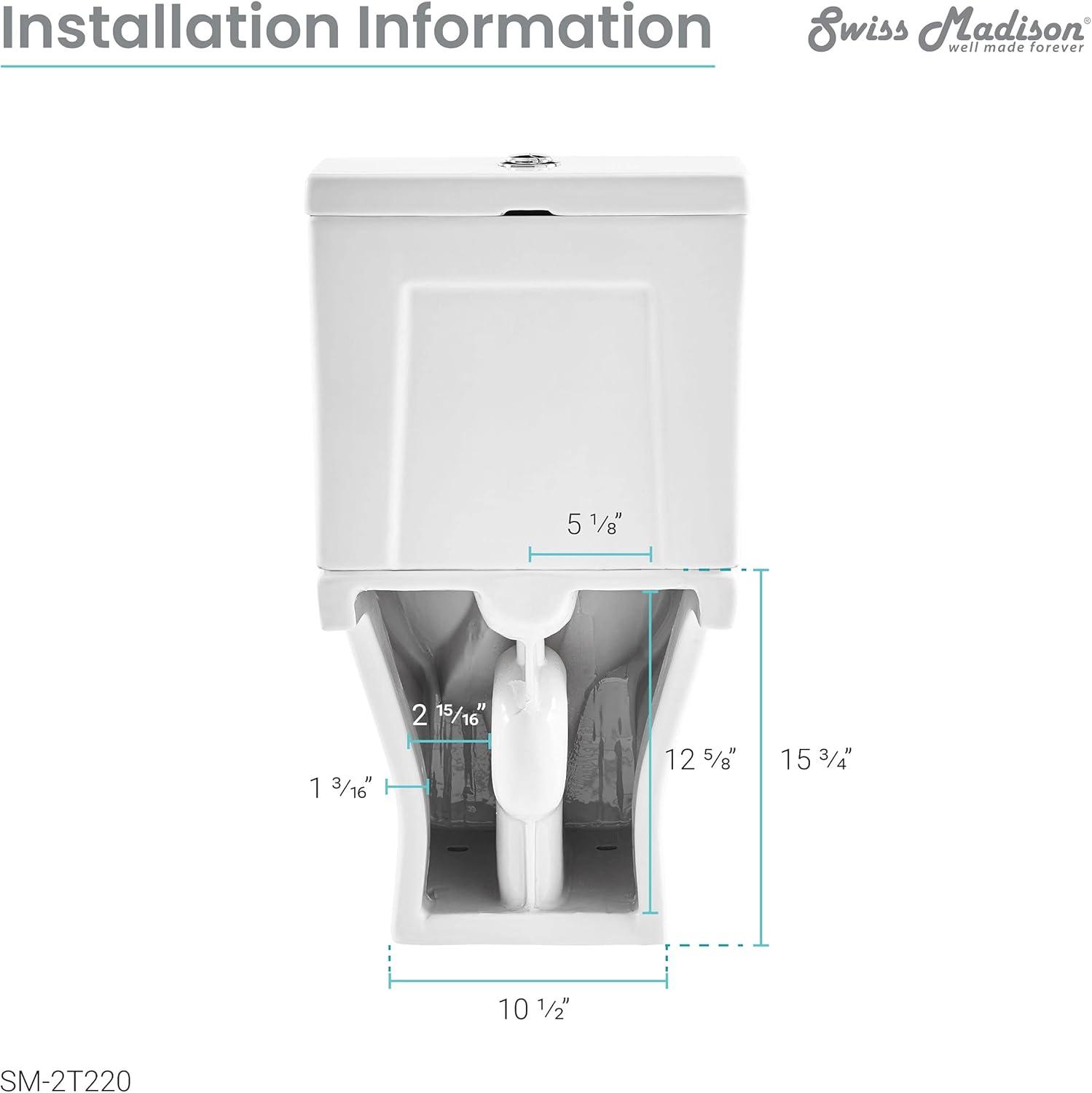 Caché Two-Piece Elongated Toilet Dual-Flush 1.1/1.6 gpf