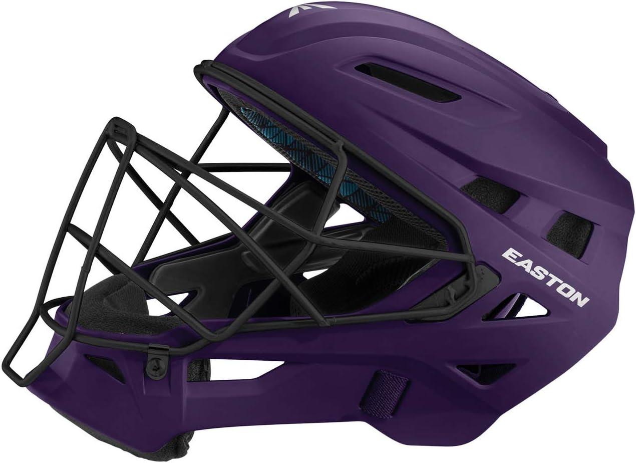 Easton Elite X Baseball Intermediate Catcher's Box Set | Purple | INTERMEDIATE