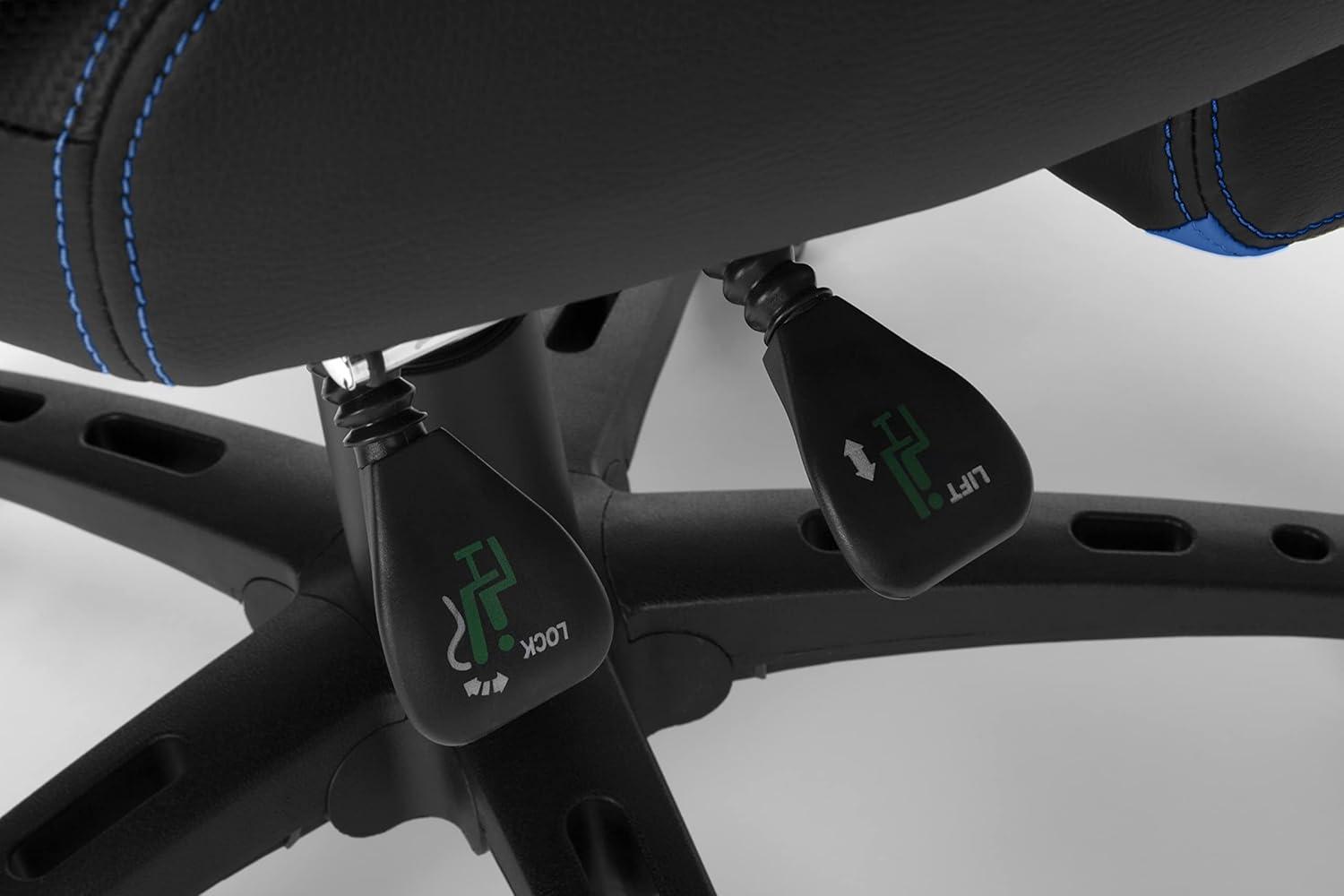 Respawn RESPAWN 110 Pro Gaming Chair - Gaming Chair with Footrest, Reclining Gaming Chair, Video Gaming Computer Desk Chair, Adjustable Desk Chair, Gaming Chairs For Adults With Headrest Pillow