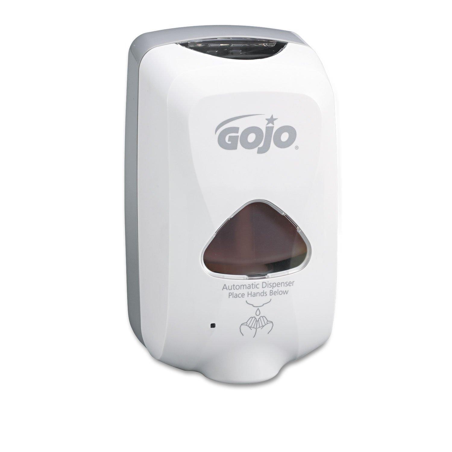 GOJO TFX Touch-Free Automatic Foam Soap Dispenser, 1,200 mL, 4.1 x 6 x 10.6, Gray