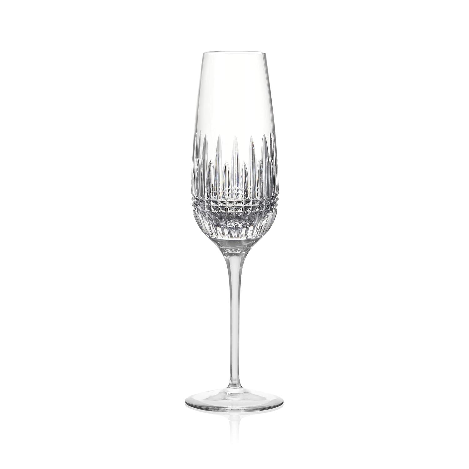 Waterford Waterford Lismore Diamond Essence Flute 10.5floz, Pair