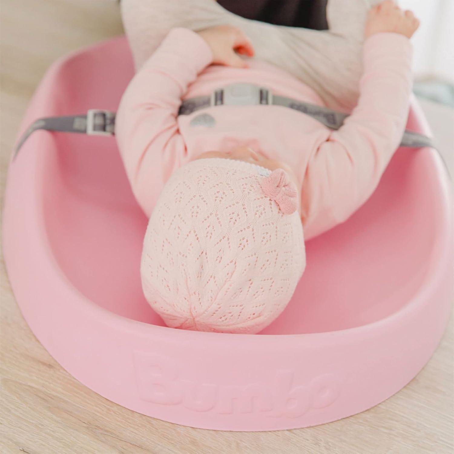 Bumbo Bumbo Diaper Changing Pad, Ergonomic Baby Changing Mat with Safety Belt