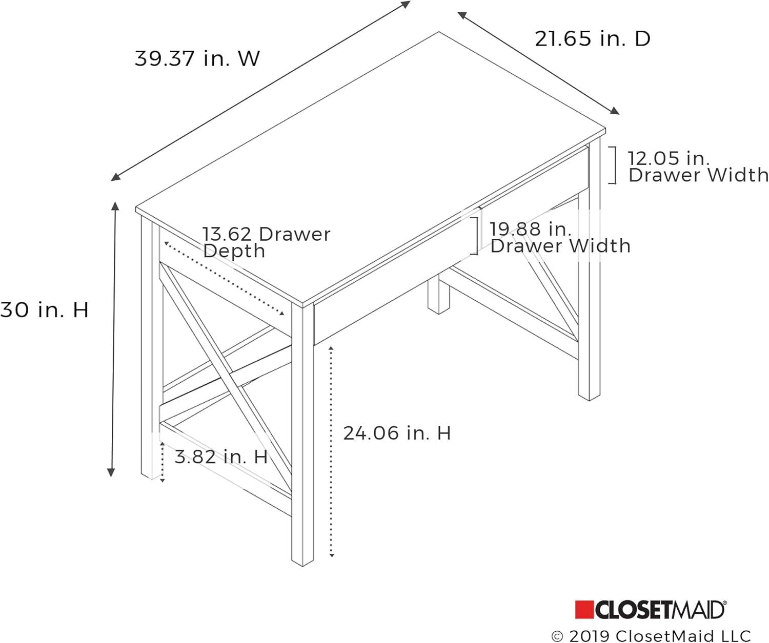 X-Frame Furniture Desk