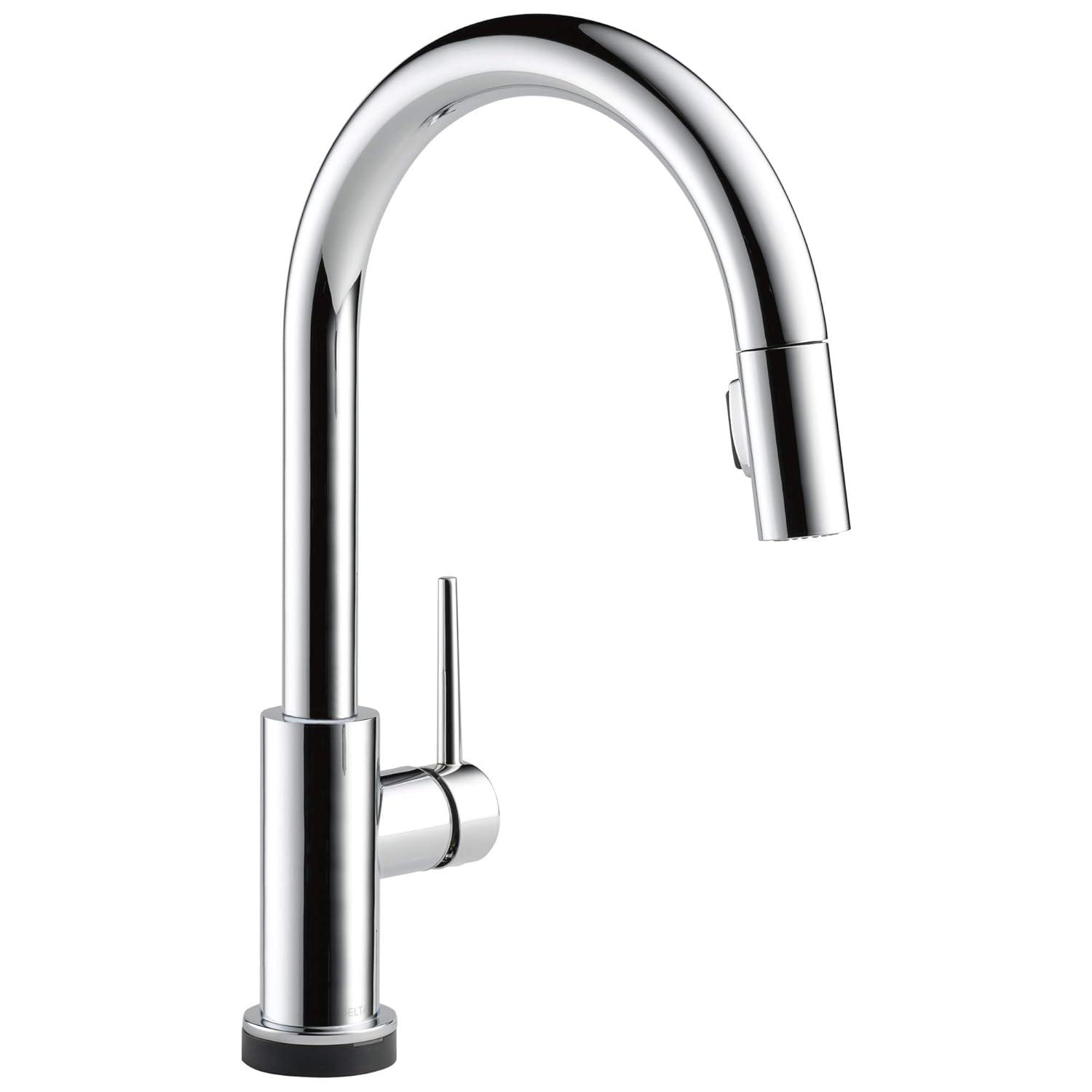 Trinsic Pull Down Sprayer Touch and Voice Control Kitchen Sink Faucet, Touch Control Kitchen Faucet