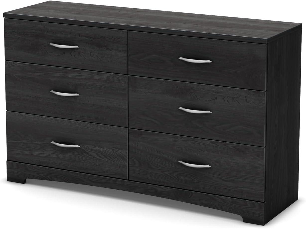 HomeStock Step One 6-Drawer Double Dresser
