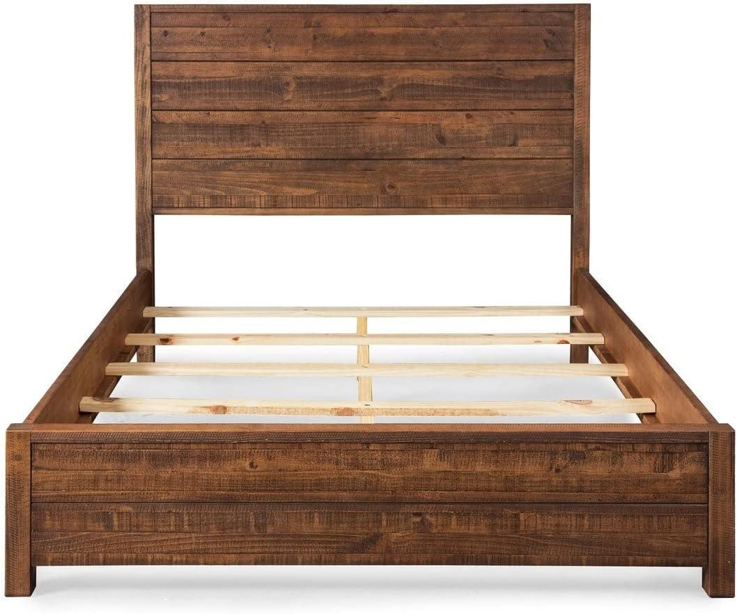 Montauk Solid Wood Panel Bed