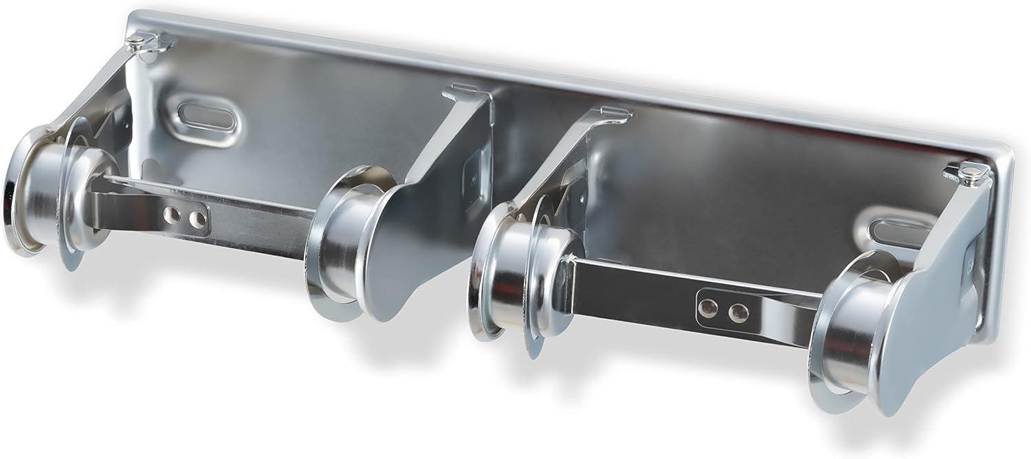 San Jamar carlisle San Jamar - R260XC Locking Toilet Tissue Dispenser, Silver