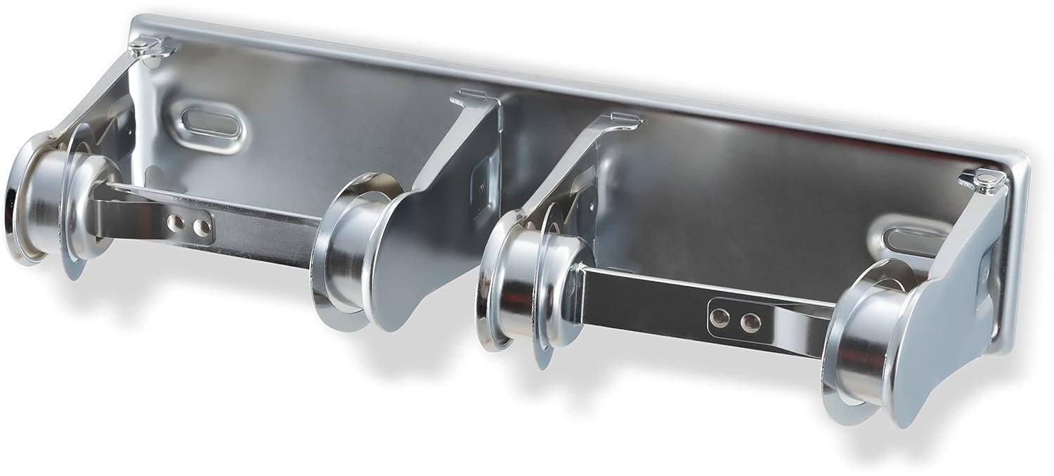 San Jamar carlisle San Jamar - R260XC Locking Toilet Tissue Dispenser, Silver