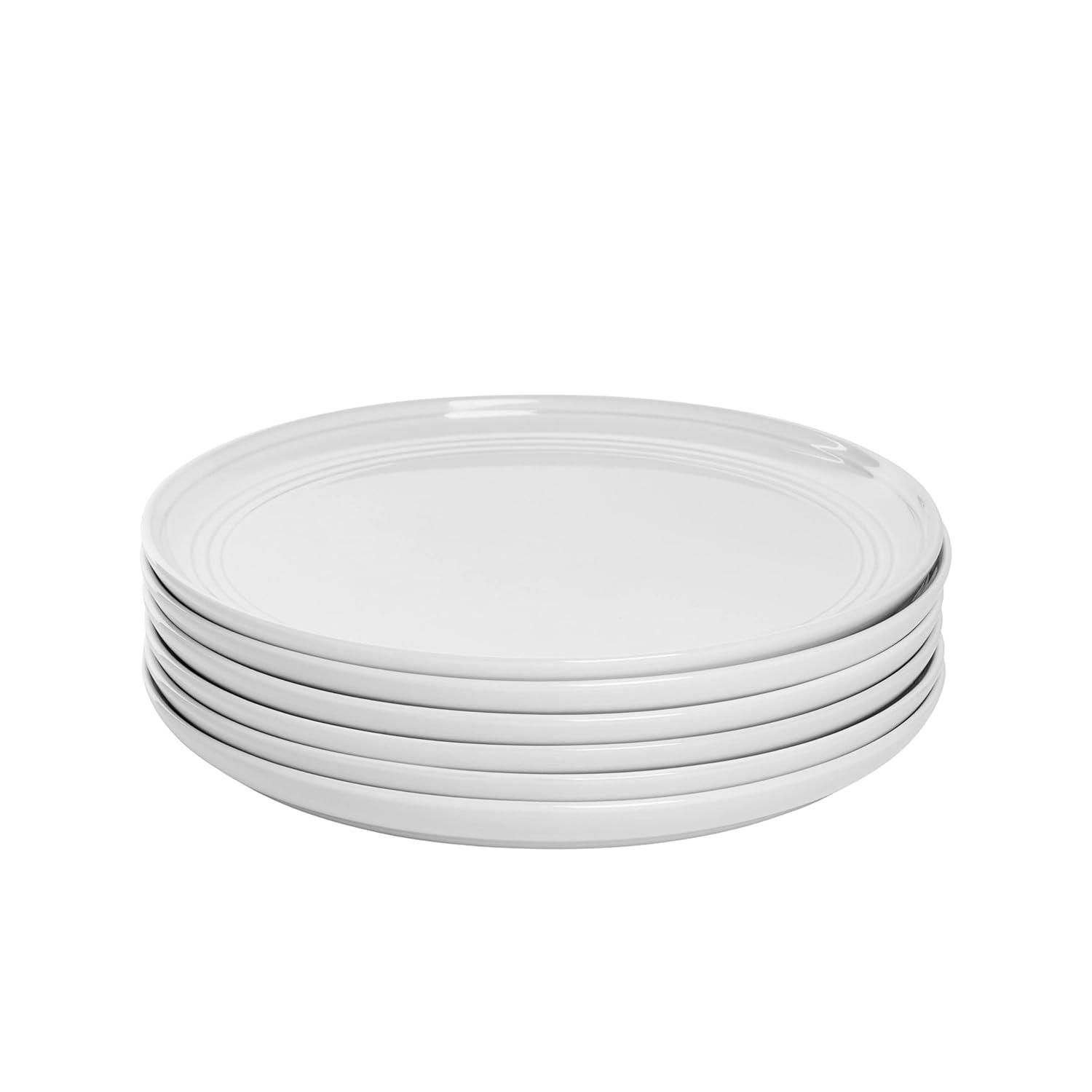 Ten Strawberry Street Double Line 10.5" Dinner Plate (Set of 6)