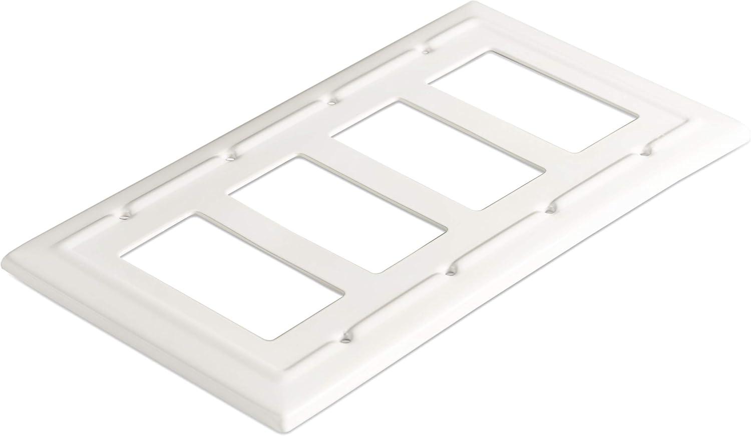 Architectural 4 - Gang Rocker Standard Wall Plate