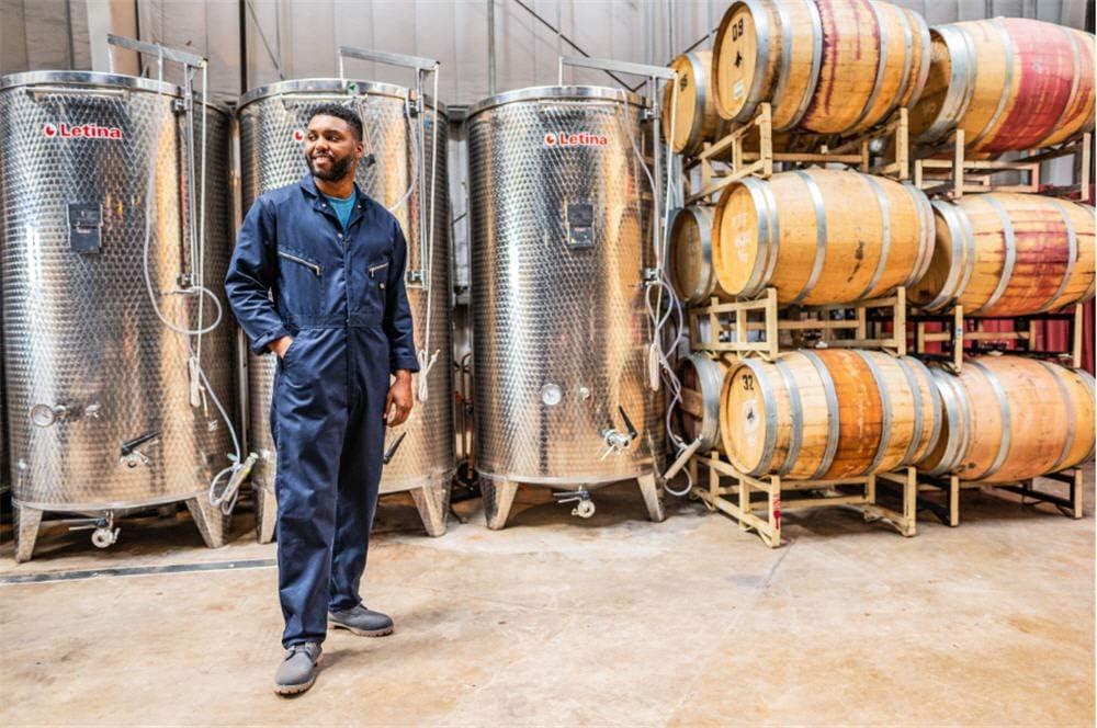 Dickies Mens and Big Mens Deluxe Blended Long Sleeve Coveralls