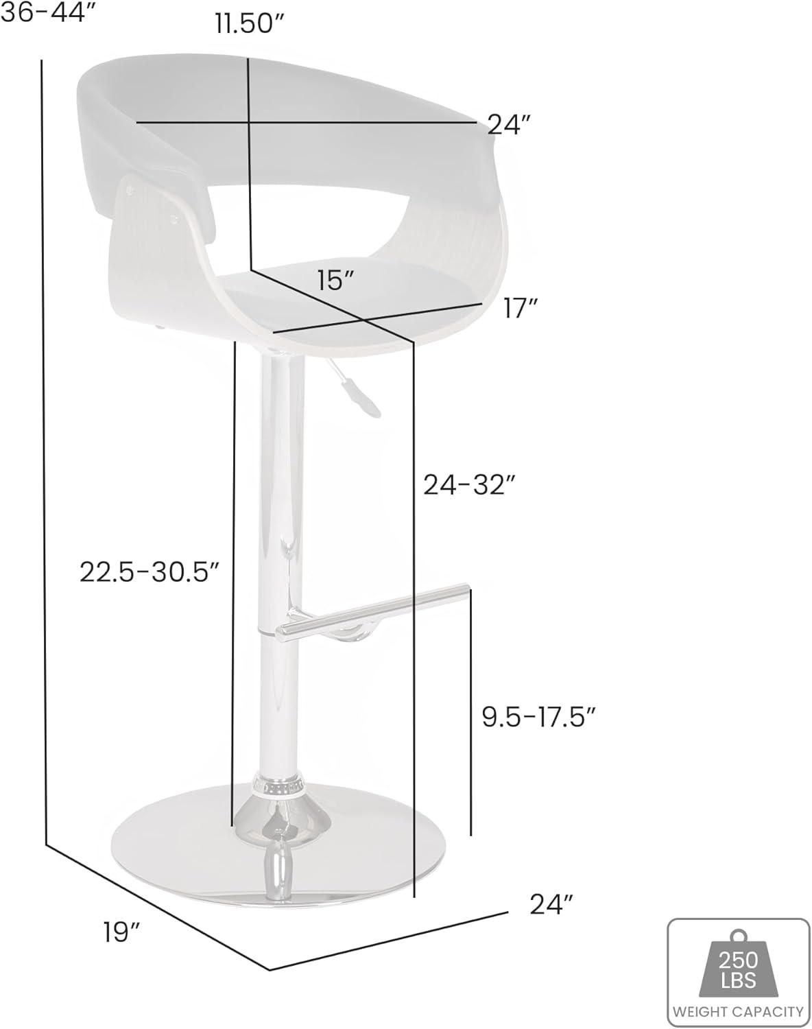 Paris Swivel Barstool - Armen Living