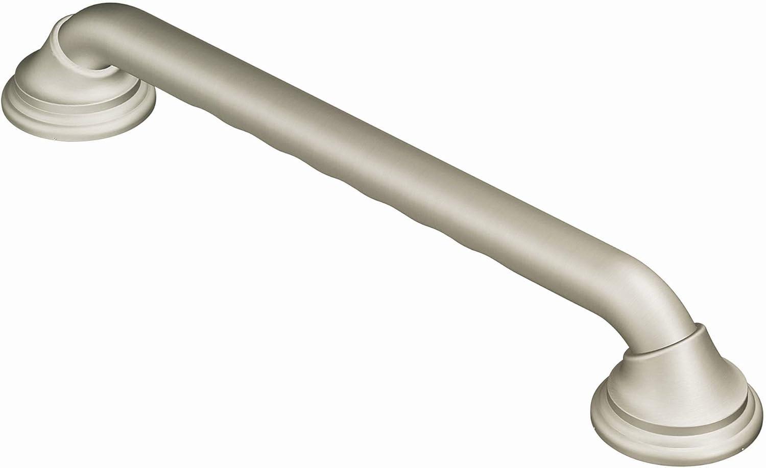 Moen R8712D3GBN Brushed nickel 12" designer grab bar