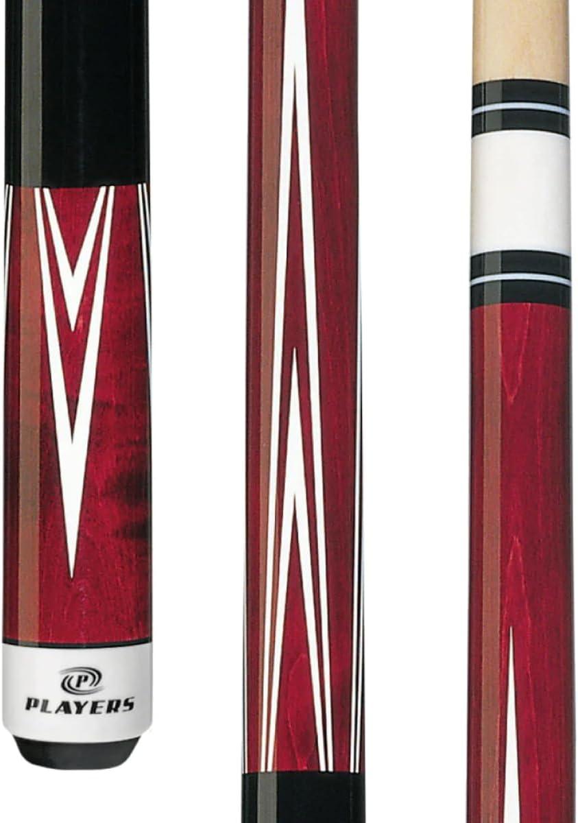 Players 2.6' Iron Clad Birdseye Maple Playing Pool Cue