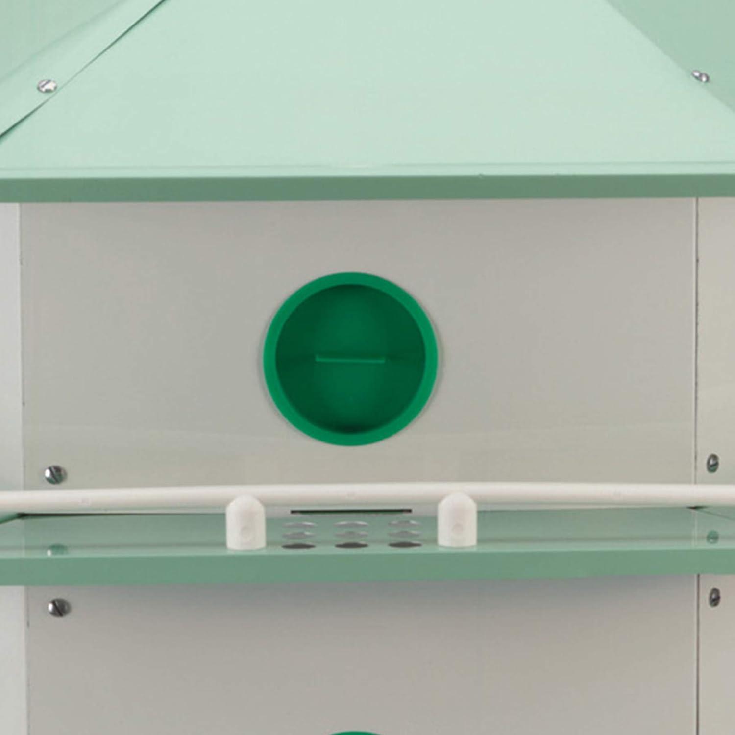 Heath Outdoor Products AH-12D Deluxe Aluminum Purple Martin House - 12 Room