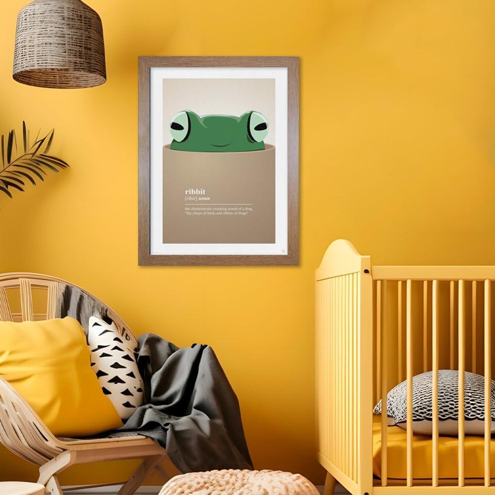 GB Eye 20.5x15 Frame, FSC Oak Wood Poster Frame, scratch proof glazing