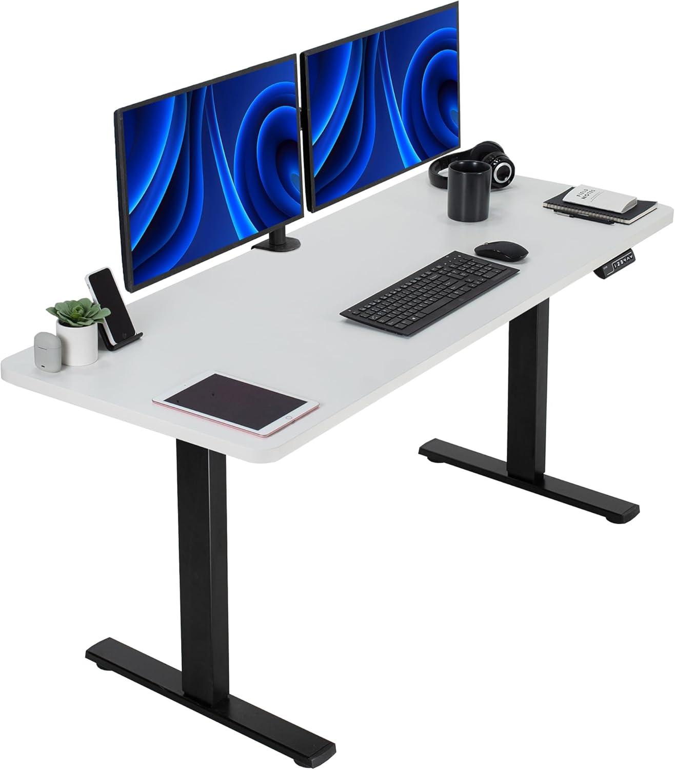 Vivo VIVO Single Motor Electric Desk with Push Button Memory Controller