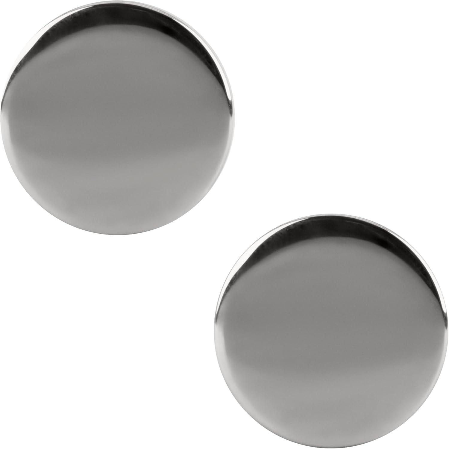 CRL SDK112CH Polished Chrome Cylinder Style Back-to-Back Shower Door Knobs