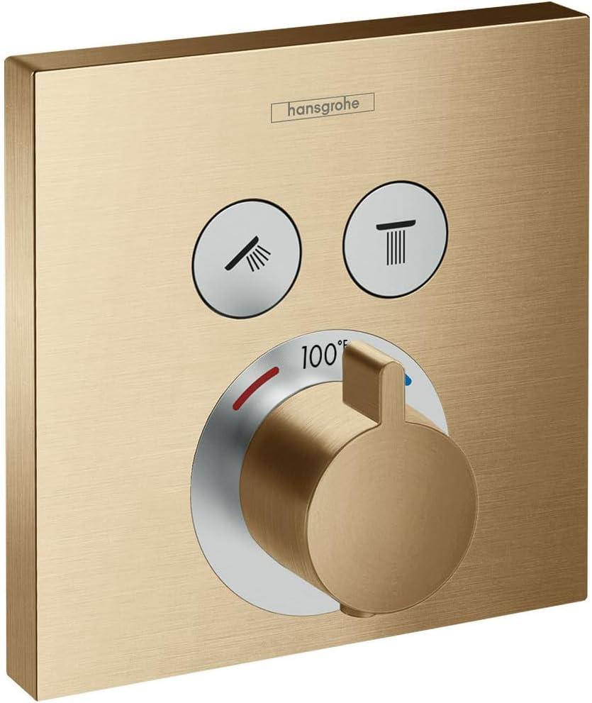 ShowerSelect 1-Handle 6-Inch Wide, Temperature Memory, Thermostatic Valve Trim Only, with Diverter