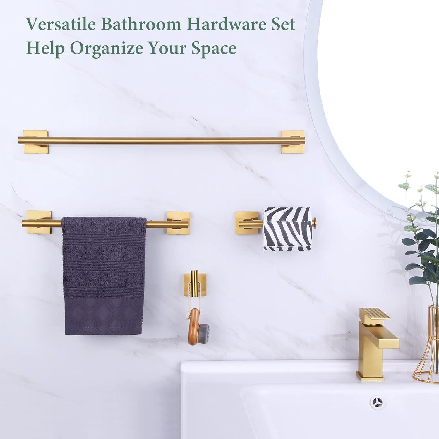 4 - Piece Bathroom Hardware Set