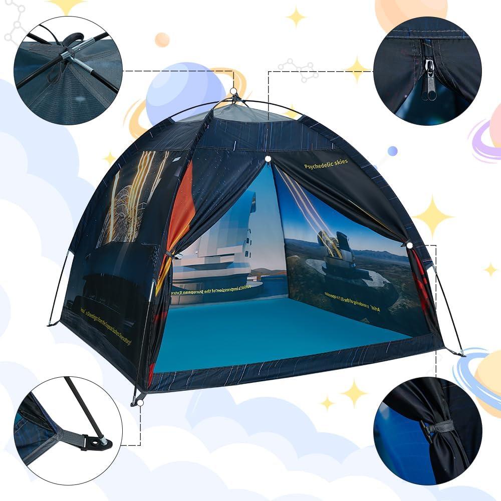 Observatory Universe Space Theme Kids Play Tent