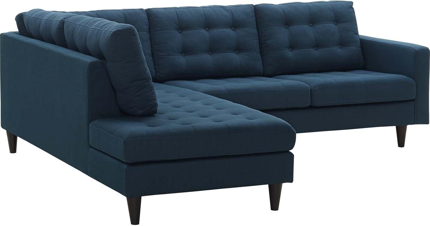Modway Empress 2 Piece Upholstered Fabric Sectional