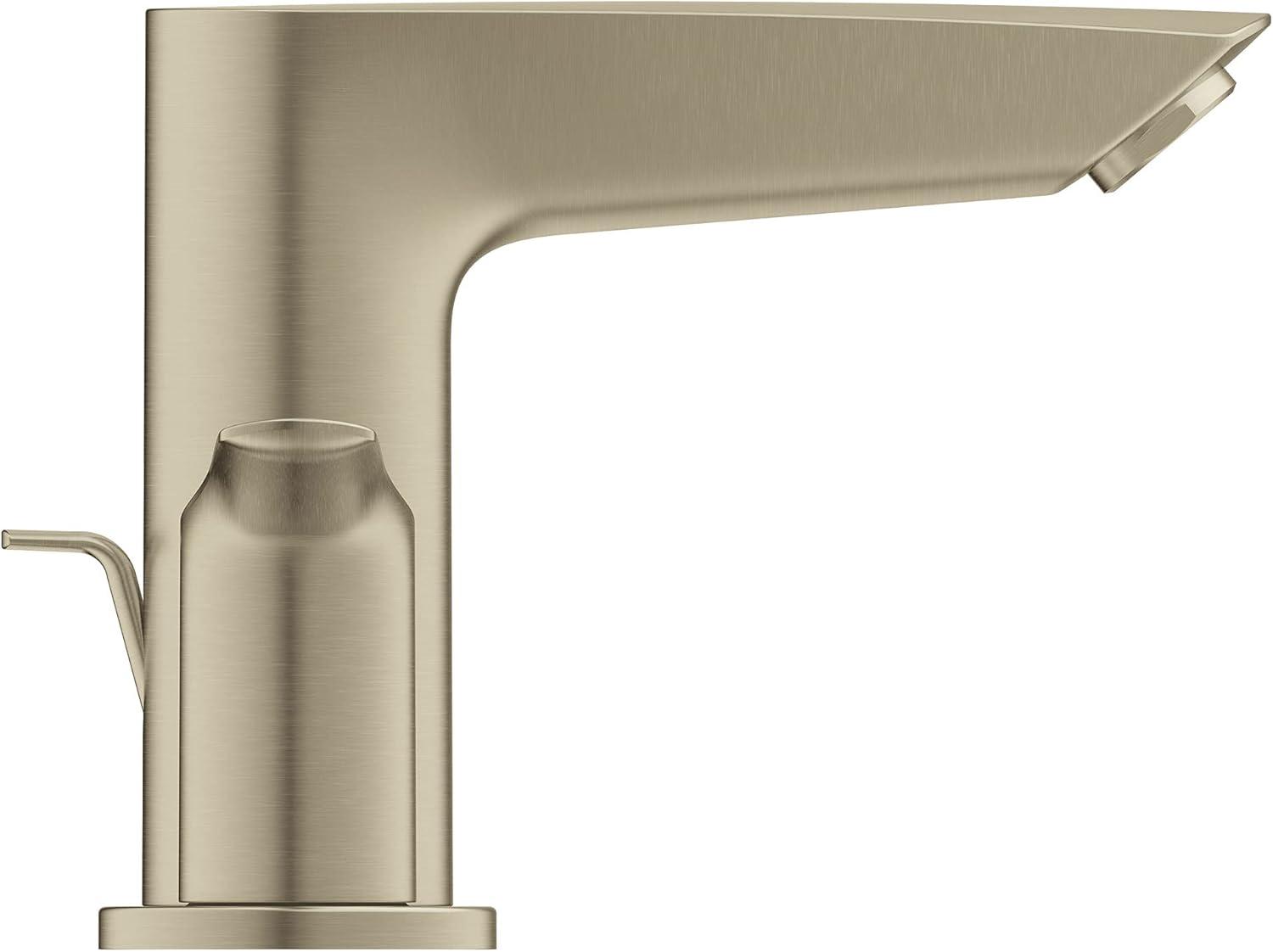 Eurosmart Brushed Nickel 8" Widespread 2-Handle Bathroom Faucet