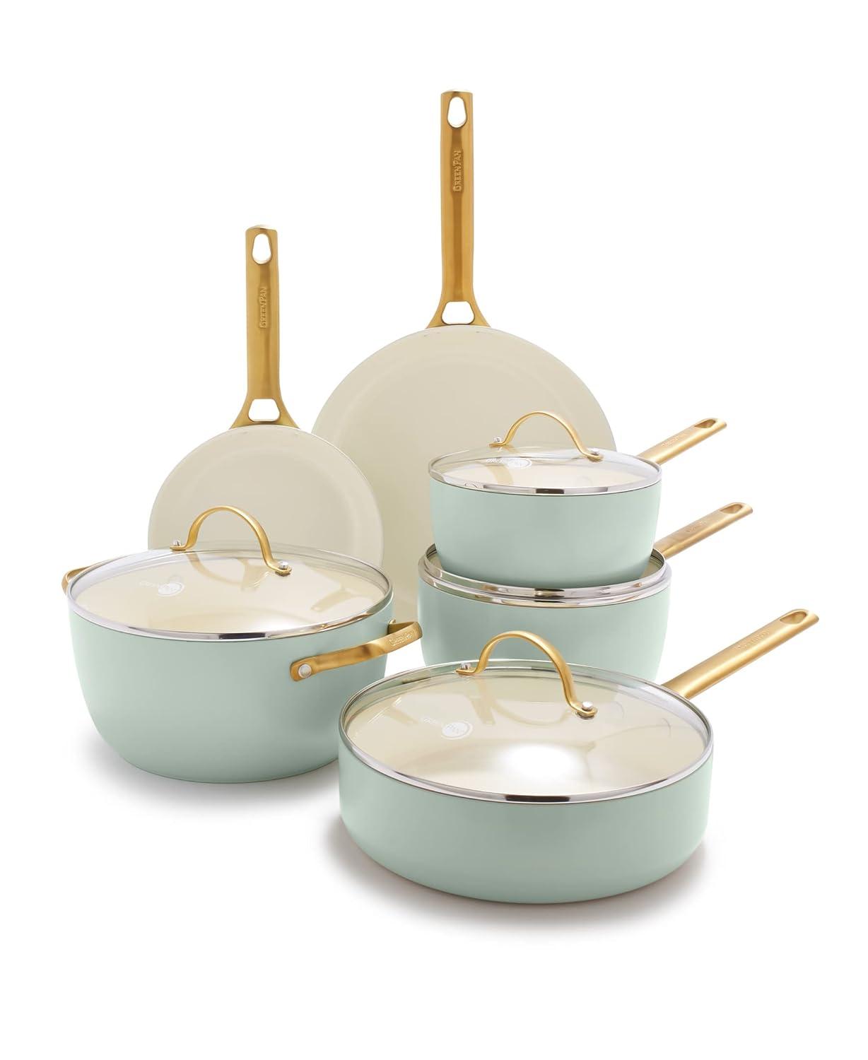 GreenPan ™ Reserve Julep 10-Piece Ceramic Non-Stick Cookware Set