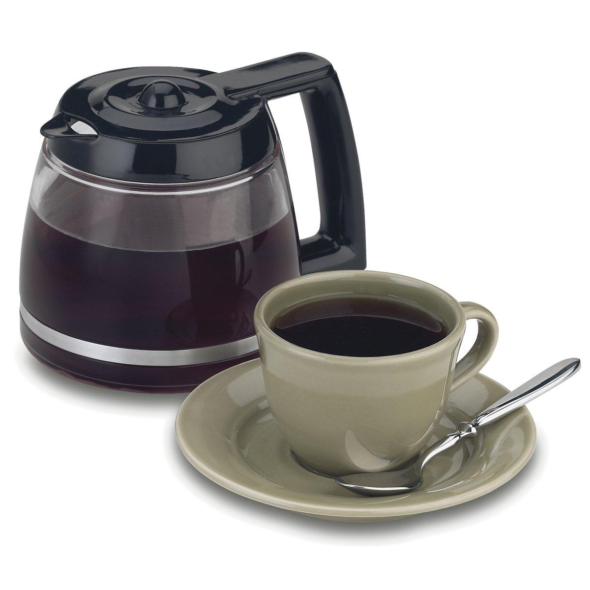 Cuisinart DCC-1200PRC 12-Cup Replacement Glass Carafe, Black