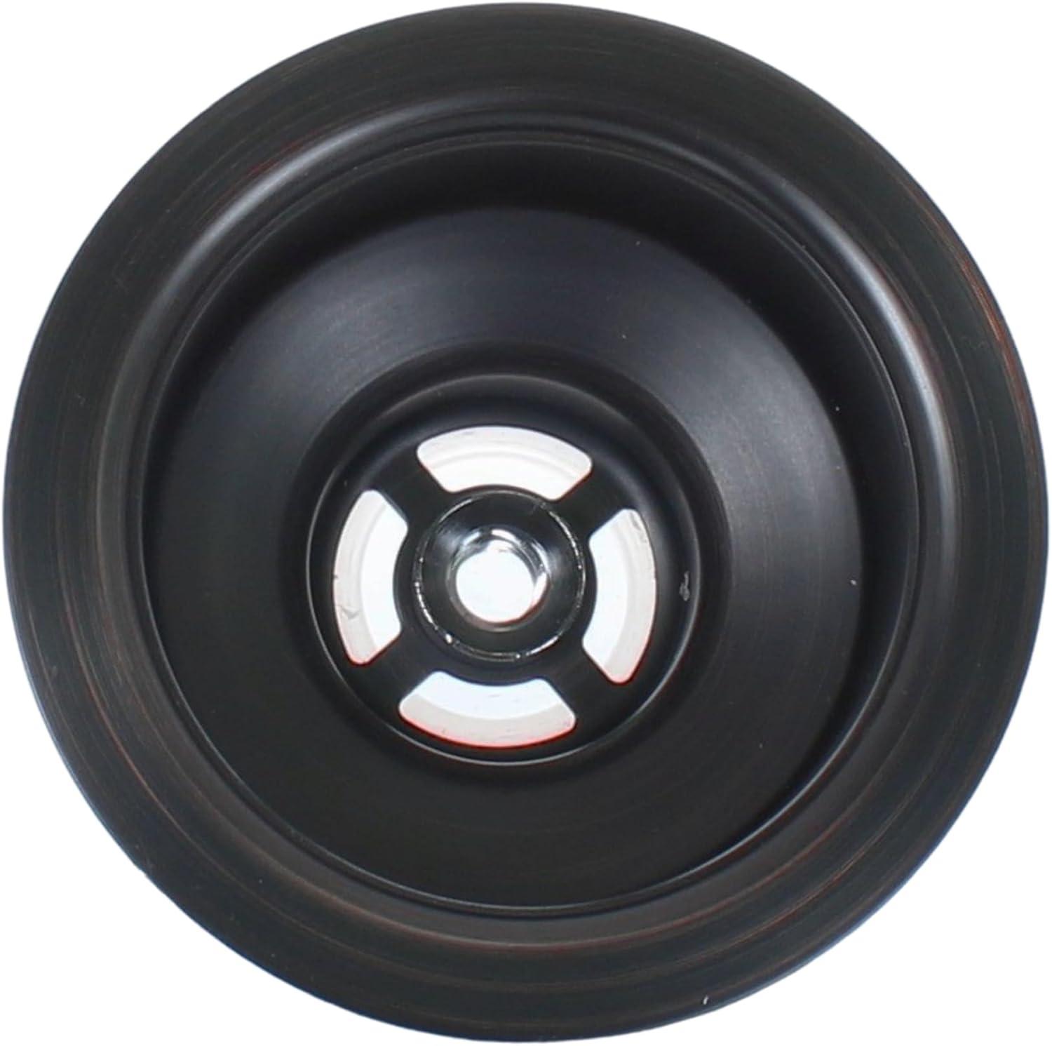 Mr. Scrappy 21-DSB-ORB Kitchen Sink Drain Assembly with Twist Lock Basket Strainer