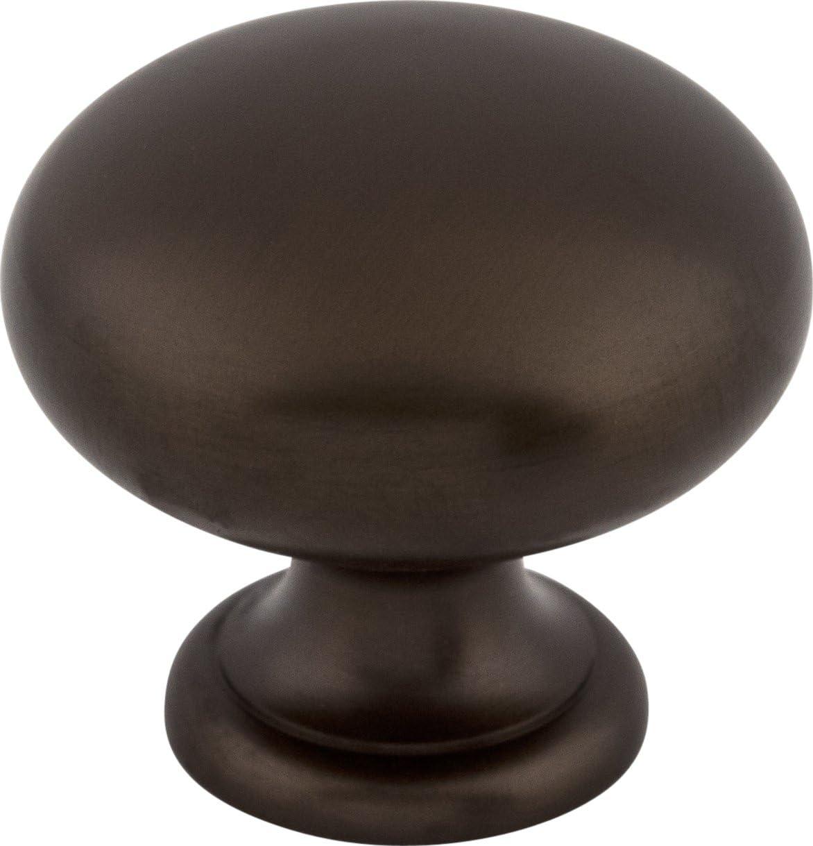 Mushroom 1 1/4" Diameter Round Knob