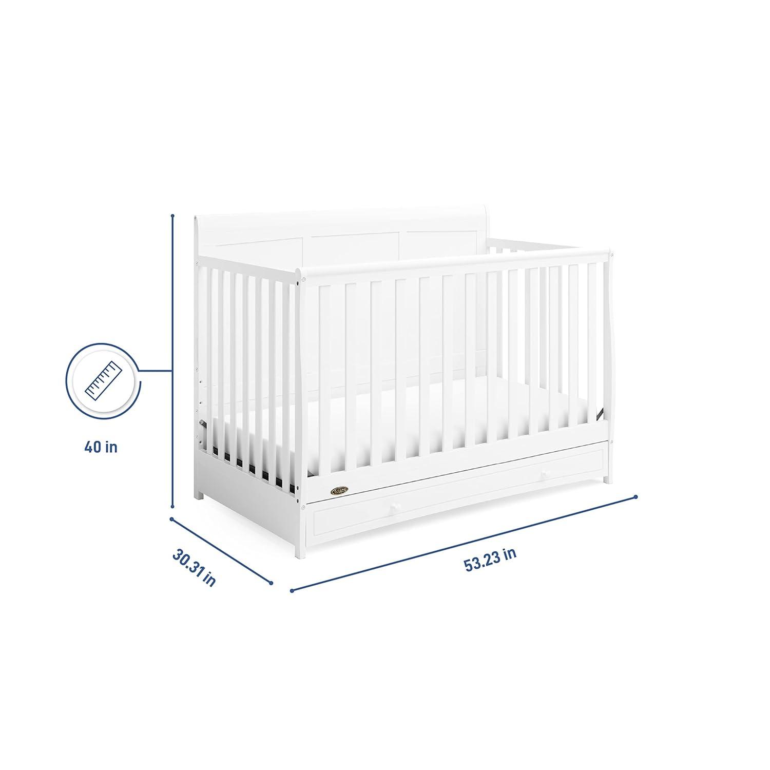 Graco Asheville 4-in-1 Convertible Crib with Storage