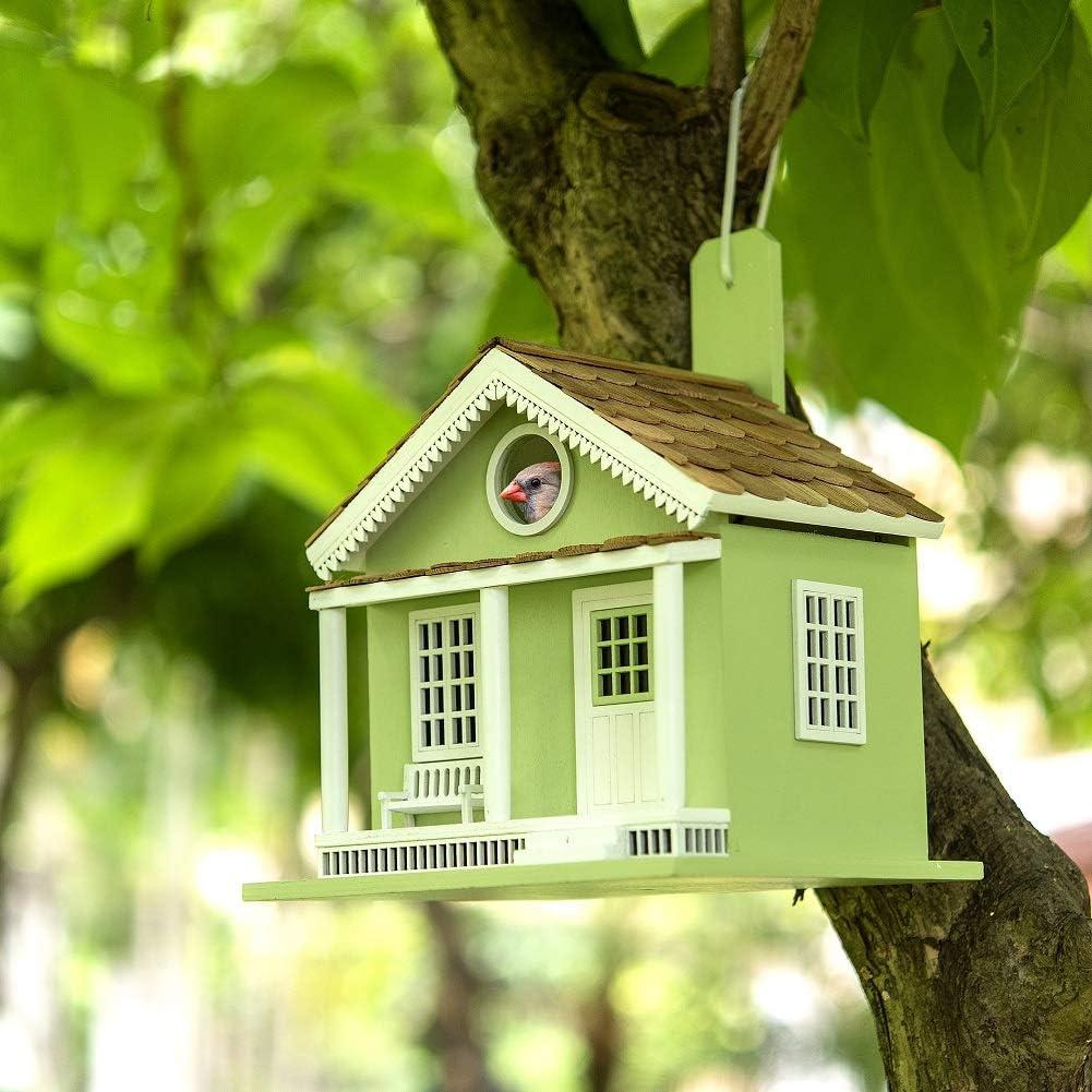 Vandue Outdoor Wooden Birdhouse - Green Lake House
