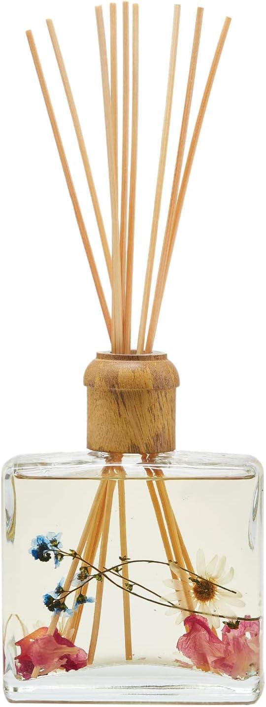 Apricot Rose Botanical Reed Diffuser with Wooden Cap