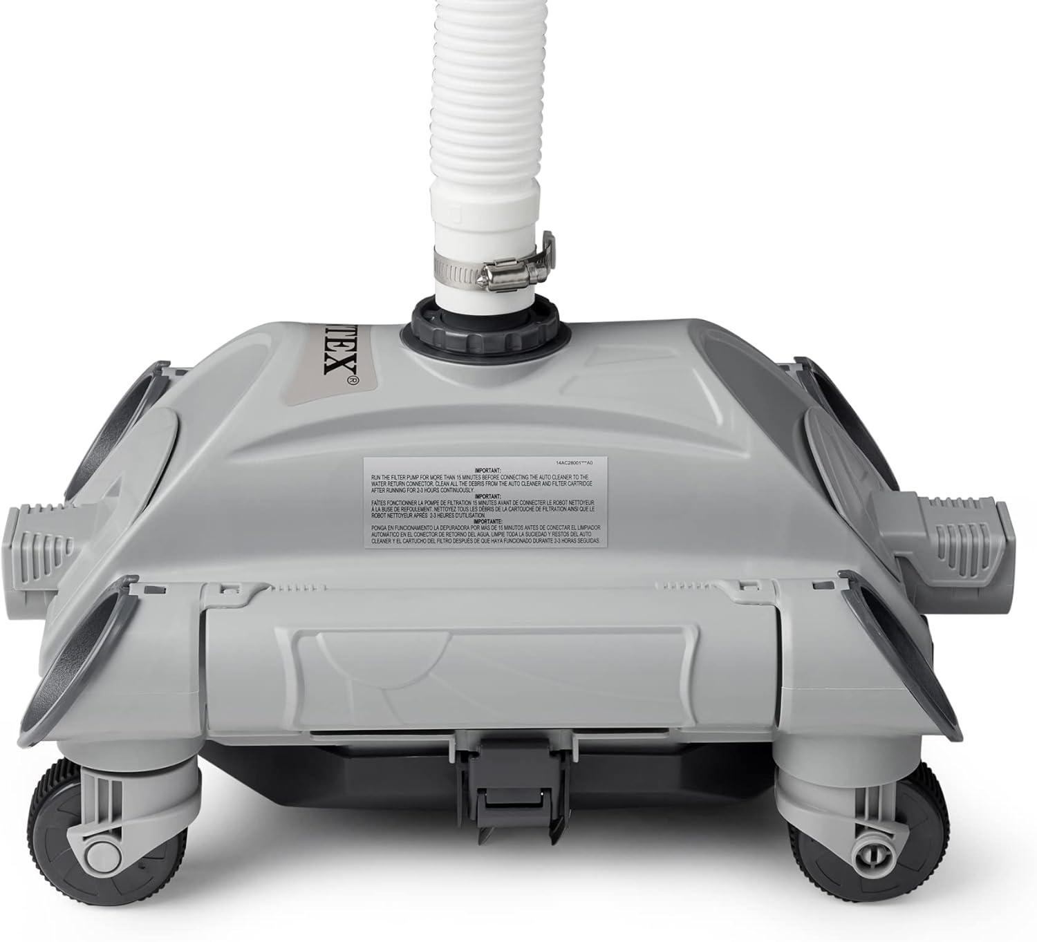 Intex Automatic Above Ground Swimming Pool Vacuum Cleaner, 28001E