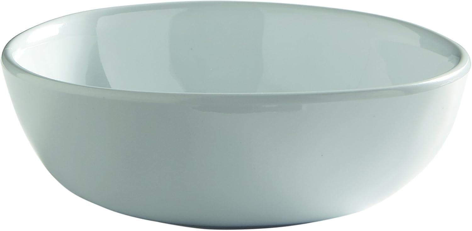 White Melamine Round Soup and Salad Bowl, 16 oz