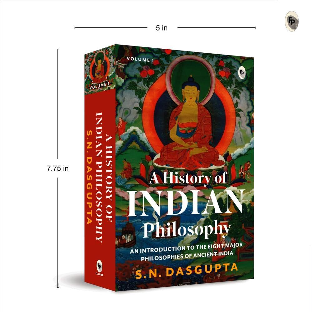 A History of Indian Philosophy: Vol. I, Multicolor Hardcover Book