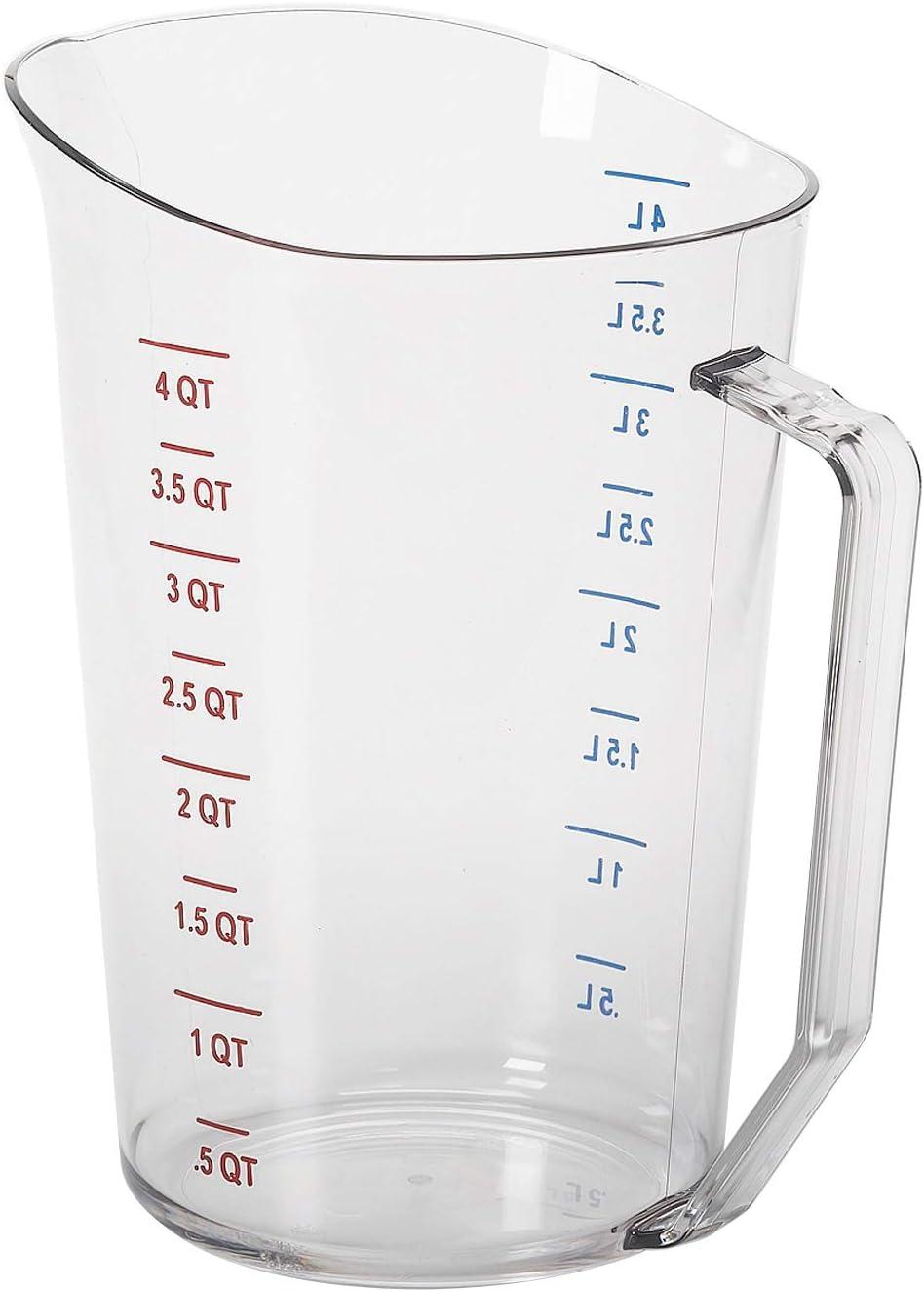 Cambro 4 Quart Liquid Measuring Cup - Camwear 85614