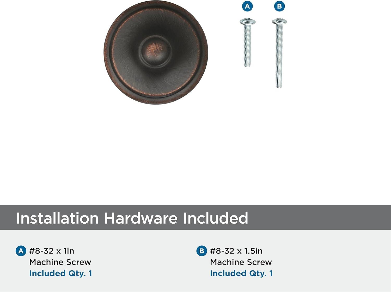 Revitalize 1 1/4" Diameter Mushroom Knob
