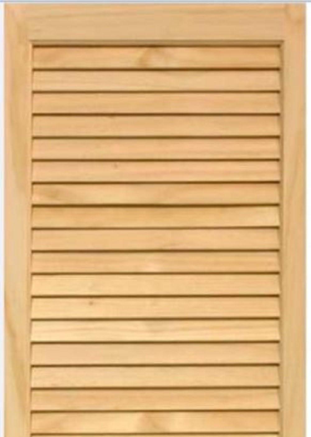 Pinecroft Louvered Wood Exterior Shutters